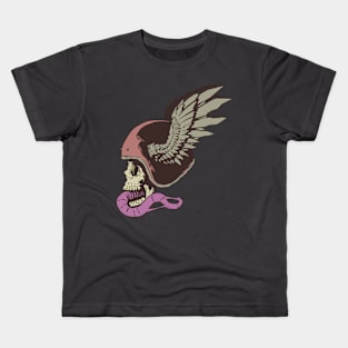 Skull rider Kids T-Shirt